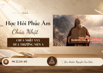 HỌC HỎI PHÚC ÂM CHÚA NHẬT XXX THƯỜNG NIÊN – Năm A
