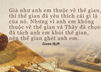 Thứ Bảy 24.05.2025 Ở giữa thế gian và không thuộc về thế gian