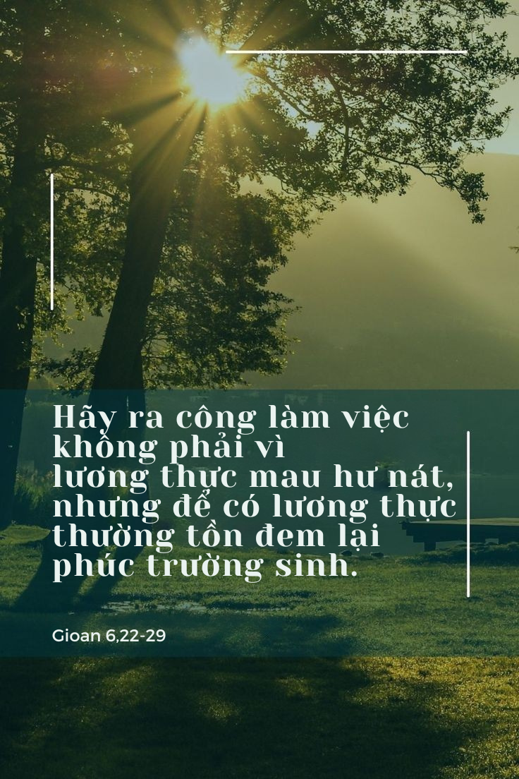 Thứ Hai 05.05.2025Lương thực trường sinh và sức mạnh làm chứng nhân