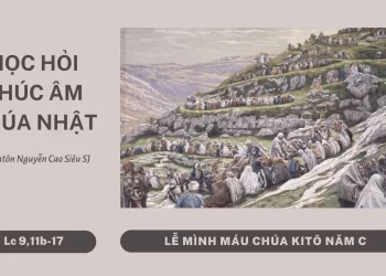 HỌC HỎI PHÚC ÂM CHÚA NHẬT LỄ MÌNH MÁU THÁNH CHÚA (Năm C)