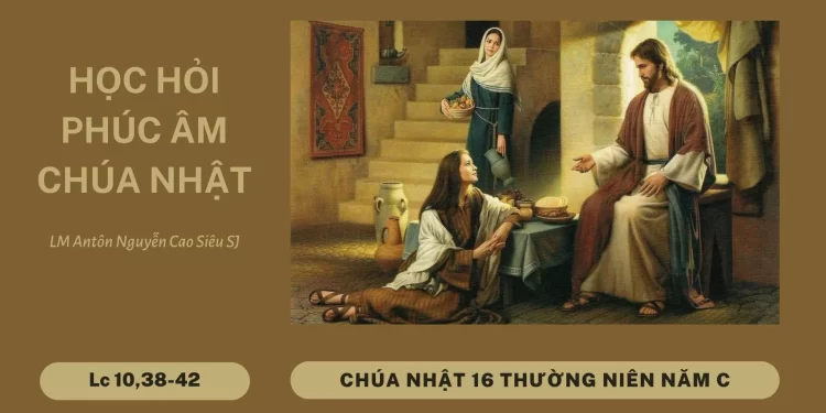 HỌC HỎI PHÚC ÂM CHÚA NHẬT XVI THƯỜNG NIÊN – Năm C