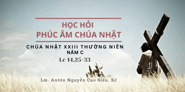 HỌC HỎI PHÚC ÂM CHÚA NHẬT XXIII THƯỜNG NIÊN – Năm C