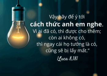 Thứ Hai 22.09.2025 Úp lời Chúa lại!