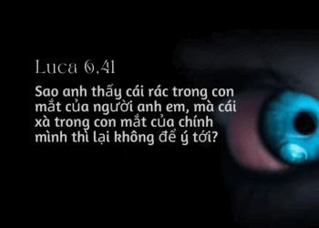 Thứ Sáu 12.09.2025 Cái xà trong mắt