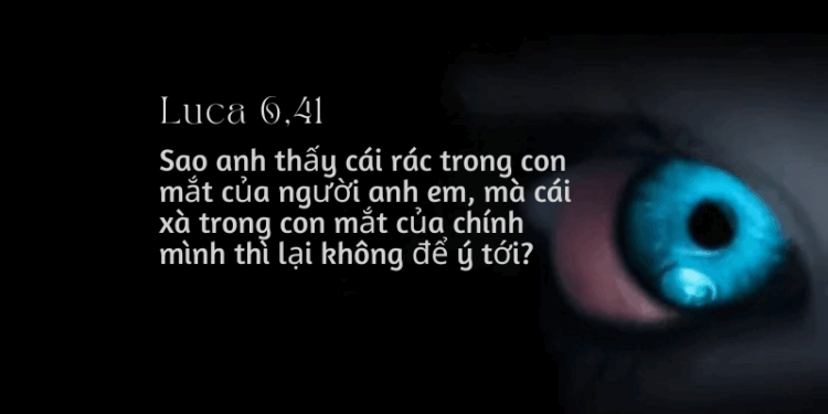 Thứ Sáu 12.09.2025 Cái xà trong mắt