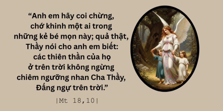 Thứ Năm 2.10.2025 Đừng quên các thiên thần hộ thủ