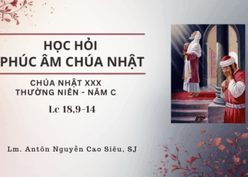 HỌC HỎI PHÚC ÂM CHÚA NHẬT XXX THƯỜNG NIÊN – Năm C
