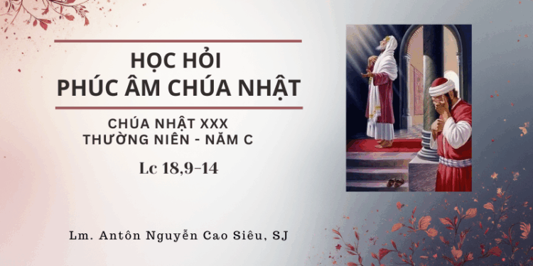 HỌC HỎI PHÚC ÂM CHÚA NHẬT XXX THƯỜNG NIÊN – Năm C