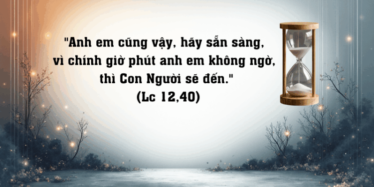 Thứ Tư 22.10.2025 Sẵn sàng chờ đón Chúa