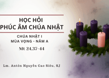 HỌC HỎI PHÚC ÂM CHÚA NHẬT I MÙA VỌNG – Năm A