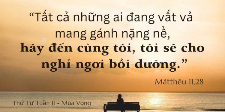 Thứ Tư 10.12.2025 Đến với Chúa trong sự yếu đuối