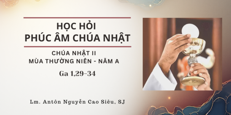 Học Hỏi Phúc Âm Chúa Nhật II Mùa Thường Niên – Năm A