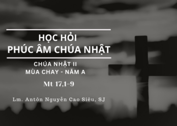 Học Hỏi Phúc Âm Chúa Nhật II Mùa Chay – Năm A