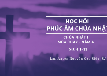 Học Hỏi Phúc Âm Chúa Nhật I Mùa Chay – Năm A