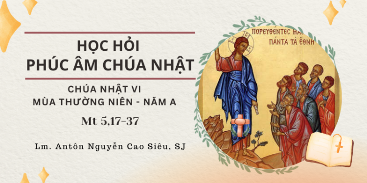 Học Hỏi Phúc Âm Chúa Nhật VI Mùa Thường Niên – Năm A