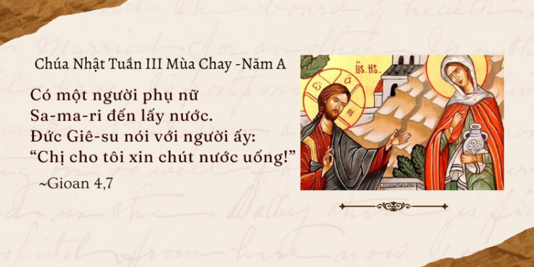 Chúa Nhật 08.03.2026 Khi Chúa Tìm Gặp Ta Nơi Ta Không Ngờ Tới