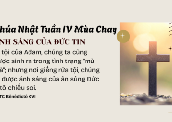 Chúa Nhật Tuần IV Mùa Chay ÁNH SÁNG CỦA ĐỨC TIN