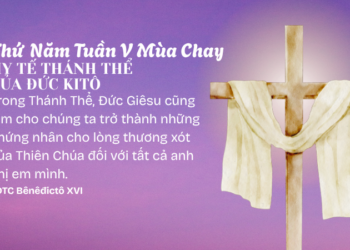 Thứ Năm Tuần V Mùa Chay HY TẾ THÁNH THỂ CỦA ĐỨC KITÔ