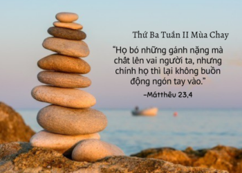 Thứ Ba 03.03.2026 Anh em hãy mang gánh nặng cho nhau