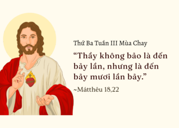 Thứ Ba 10.03.2026 Tha Thứ Như Chúa Đã Thứ Tha