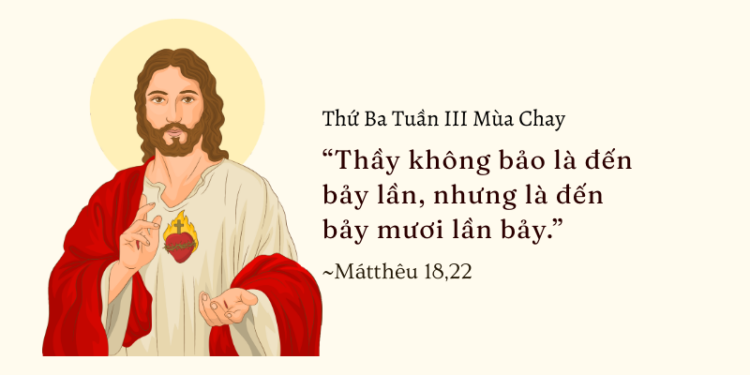 Thứ Ba 10.03.2026 Tha Thứ Như Chúa Đã Thứ Tha