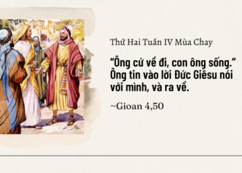 Thứ Hai 16.03.2026 Tin Vào Lời Chúa Trước Khi Thấy Dấu Lạ
