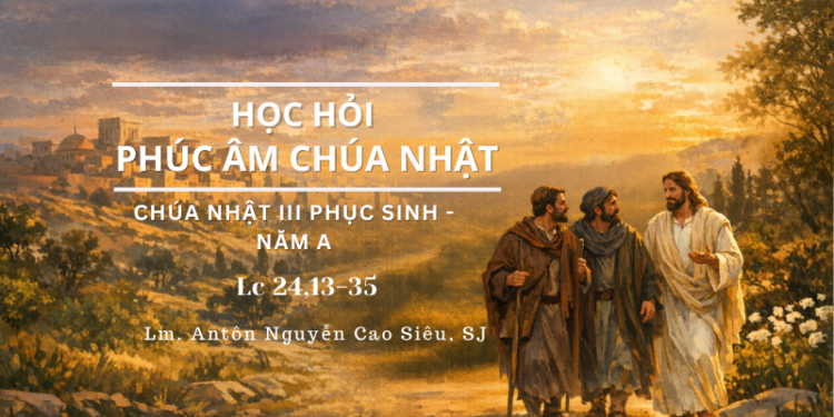 Học Hỏi Phúc Âm CHÚA NHẬT III PHỤC SINH (Năm A)