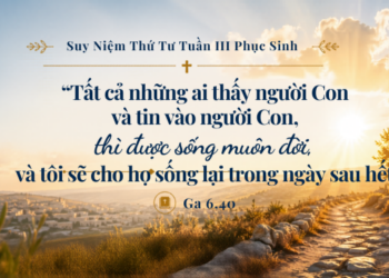 Thứ Tư 22.4.2026 Thiên Chúa luôn hoạt động để thực hiện ý định của Ngài