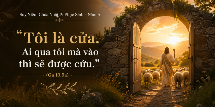 Chúa Nhât 26.4.2026 Đức Giêsu – Cửa Dẫn Vào Sự Sống Viên Mãn