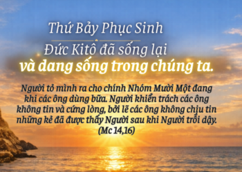 Thứ Bảy 11.4.2026 Tin Mừng Phục Sinh: Từ Nghi Ngờ Đến Niềm Tin
