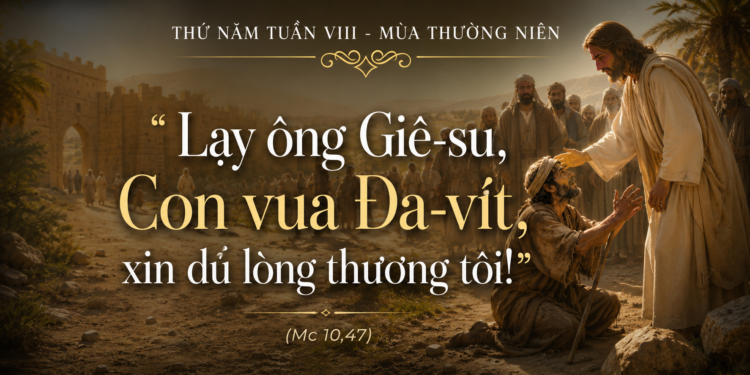Thứ Năm 28.5.2026 Đức Giêsu Dừng Lại Trước Tiếng Kêu Của Con Người