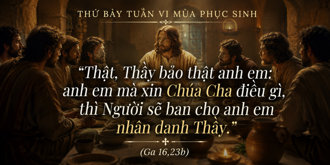 Thứ Bảy 16.5.2026 Cầu Xin Trong Tin Tưởng Để Đón Nhận Điều Chúa Muốn Ban