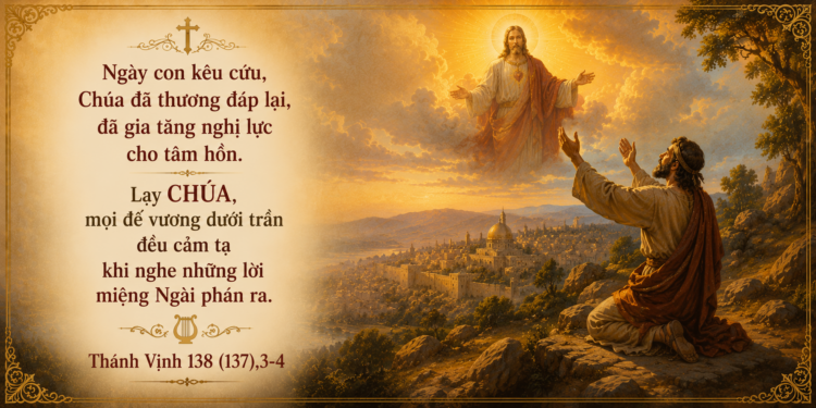 Thánh Vịnh Thứ Ba Tuần VI Mùa Phục Sinh