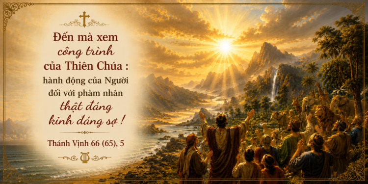 Thánh Vịnh Chúa Nhật Tuần VI Mùa Phục Sinh
