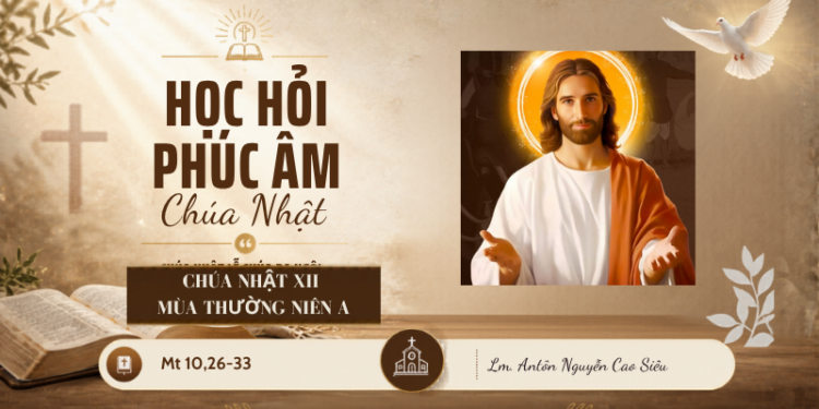 HỌC HỎI PHÚC ÂM CHÚA NHẬT XII THƯỜNG NIÊN NĂM A