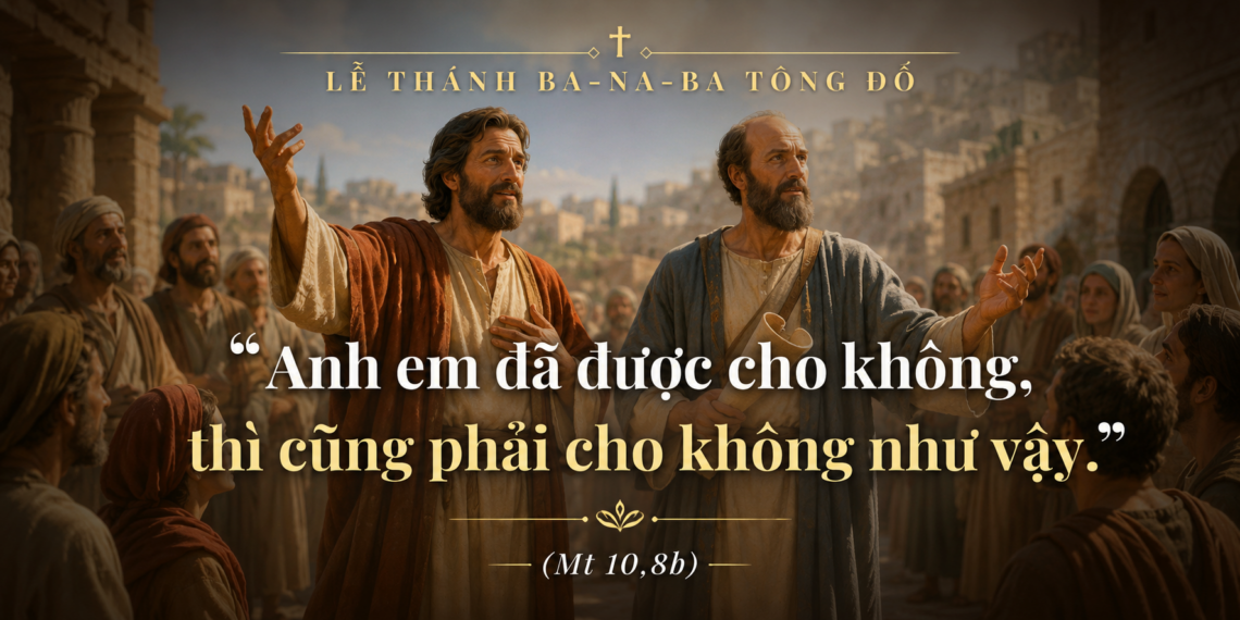 Thứ Năm 11.06.2026 Người Con Của Sự Khích Lệ Và Niềm Tin