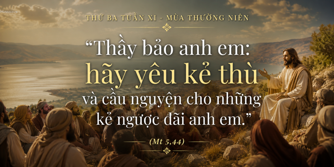 Thứ Ba 16.06.2026 Yêu Thương Như Thiên Chúa Yêu Thương