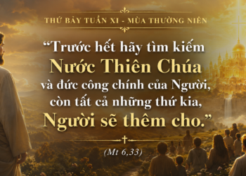 Thứ Bảy 20.06.2026 Trước hết hãy tìm kiếm Nước Thiên Chúa
