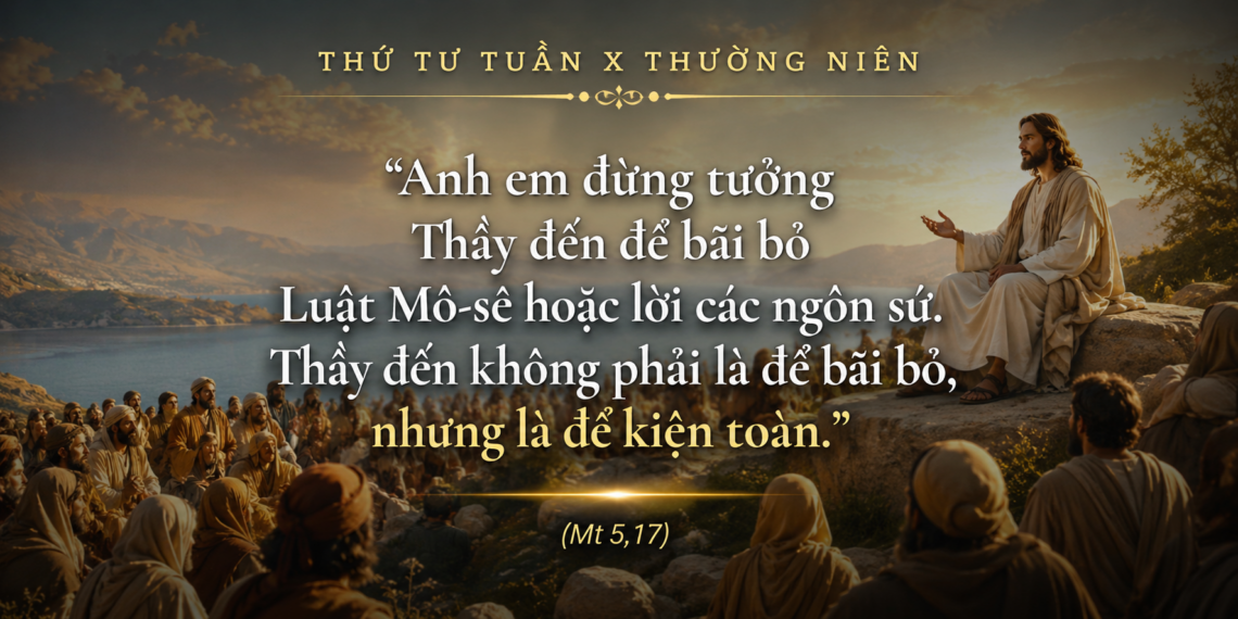 Thứ Tư 10.06.2026 Theo Đức Kitô – Con Đường Dẫn Đến Thiên Chúa
