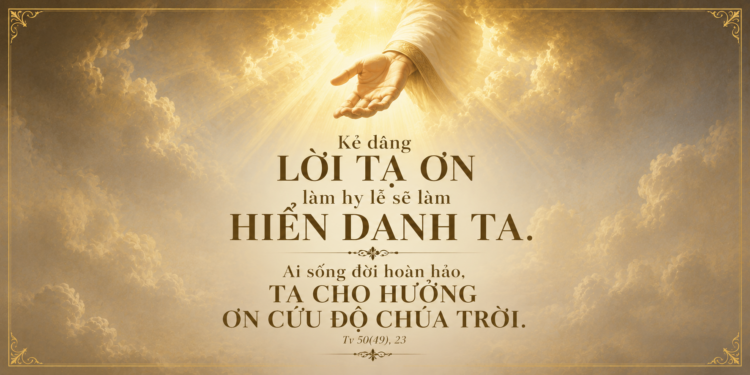 Thánh Vịnh Thứ Tư Tuần XIII Mùa Thường Niên