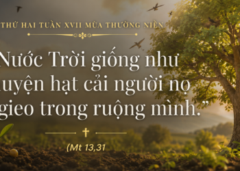 Thứ Hai 27.07.2026 Từ khởi đầu nhỏ bé đến hoa trái lớn lao của Nước Trời