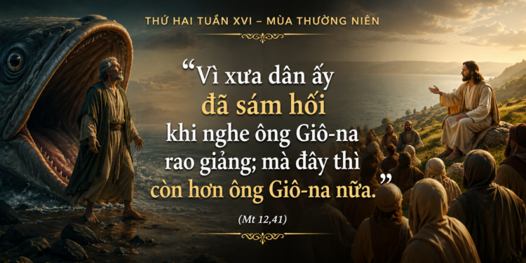 Thứ Hai 20.07.2026 Đức Giêsu – Dấu Chỉ Lớn Lao Nhất