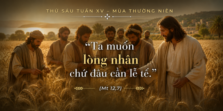 Thứ Sáu 17.07.2026 Lòng thương xót vượt trên lề luật