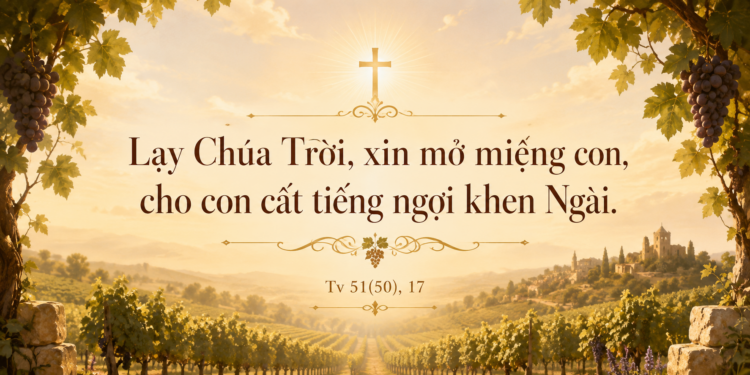Thánh Vịnh Thứ Sáu Tuần XIV Mùa Thường Niên
