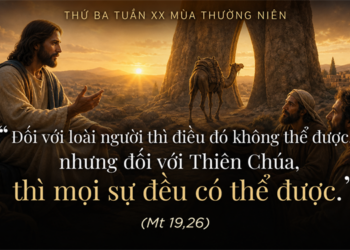 Thứ Ba 18.08.2026 Đặt Niềm Cậy Trông Nơi Thiên Chúa