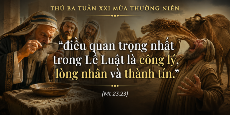 Thứ Ba 25.08.2026Công lý, lòng thương xót và lòng thành tín