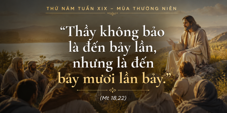 Thứ Năm 13.08.2026 Được tha thứ để biết thứ tha