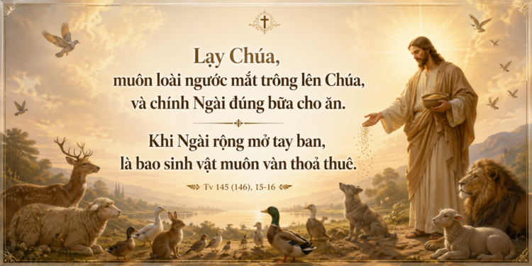 Thánh Vịnh Đáp Ca Chúa Nhật Tuần XVIII – Mùa Thường Niên