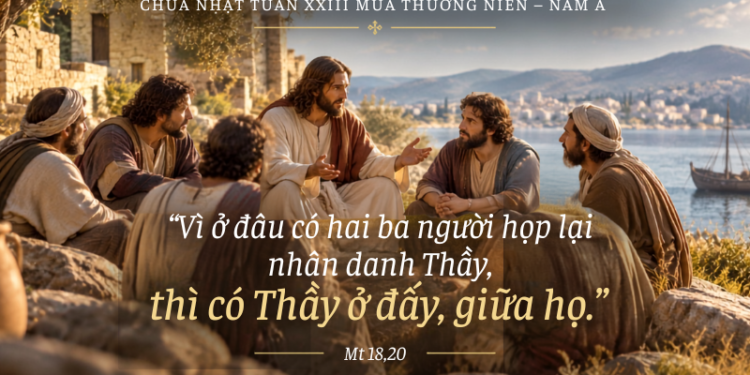 Chúa Nhật 6/9/2026 Cùng Nhau Bước Về Với Chúa Trong Tình Yêu