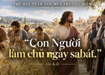 Thứ Bảy 5/9/2026 Con Người Làm Chủ Ngày Sabát